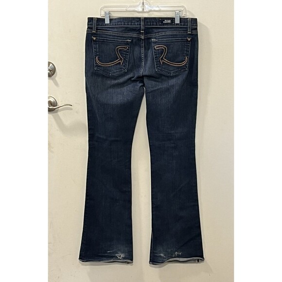 Rock & Republic Jeans Kasandra Bootcut Blue Denim Jeans Size 31 - Picture 5 of 11